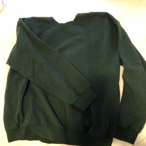 Gildan green crewneck